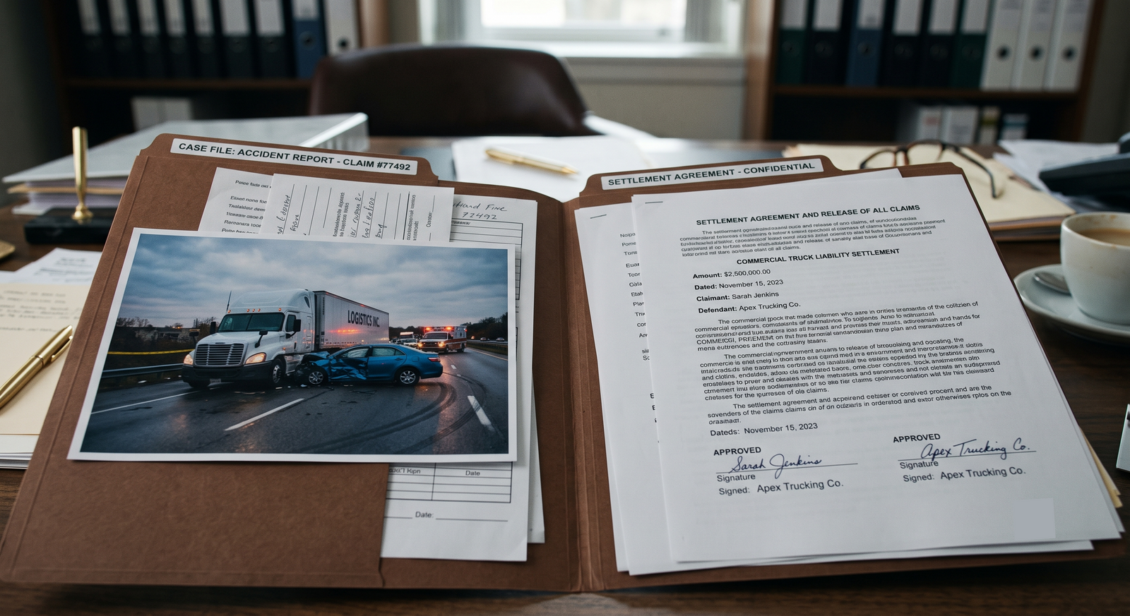 Commercial Truck Accident Settlements: What to Expect