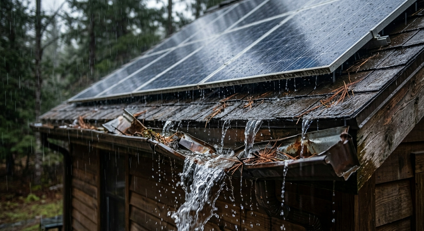 Why Did My Gutters Get Damaged After Solar Panel Installation?