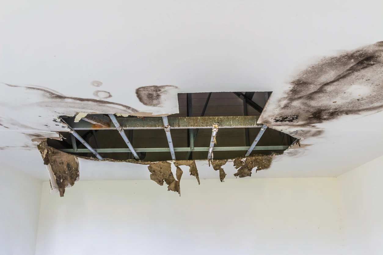 Roof damage due to solar panels