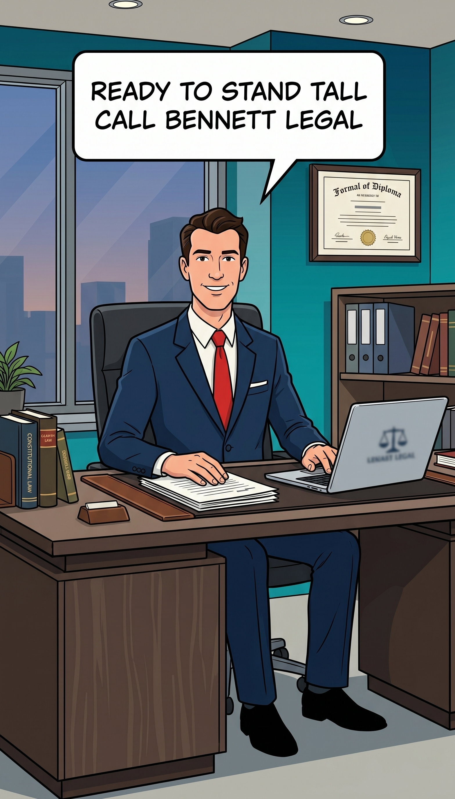 Stand Tall and Call Bennett Legal
